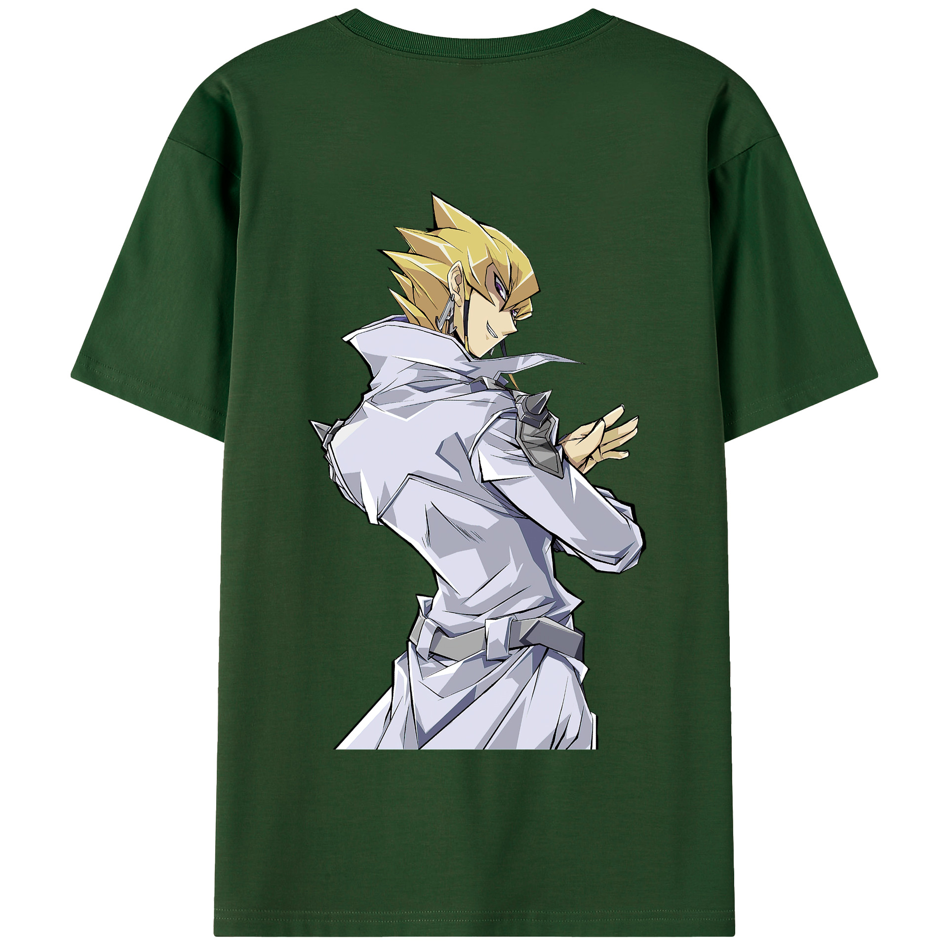（画像用） 遊☆戯☆王 Yu-Gi-Oh! 綿100％半袖Tシャツ（背面プリント）
